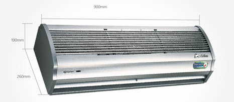 5G Heating Air Curtain